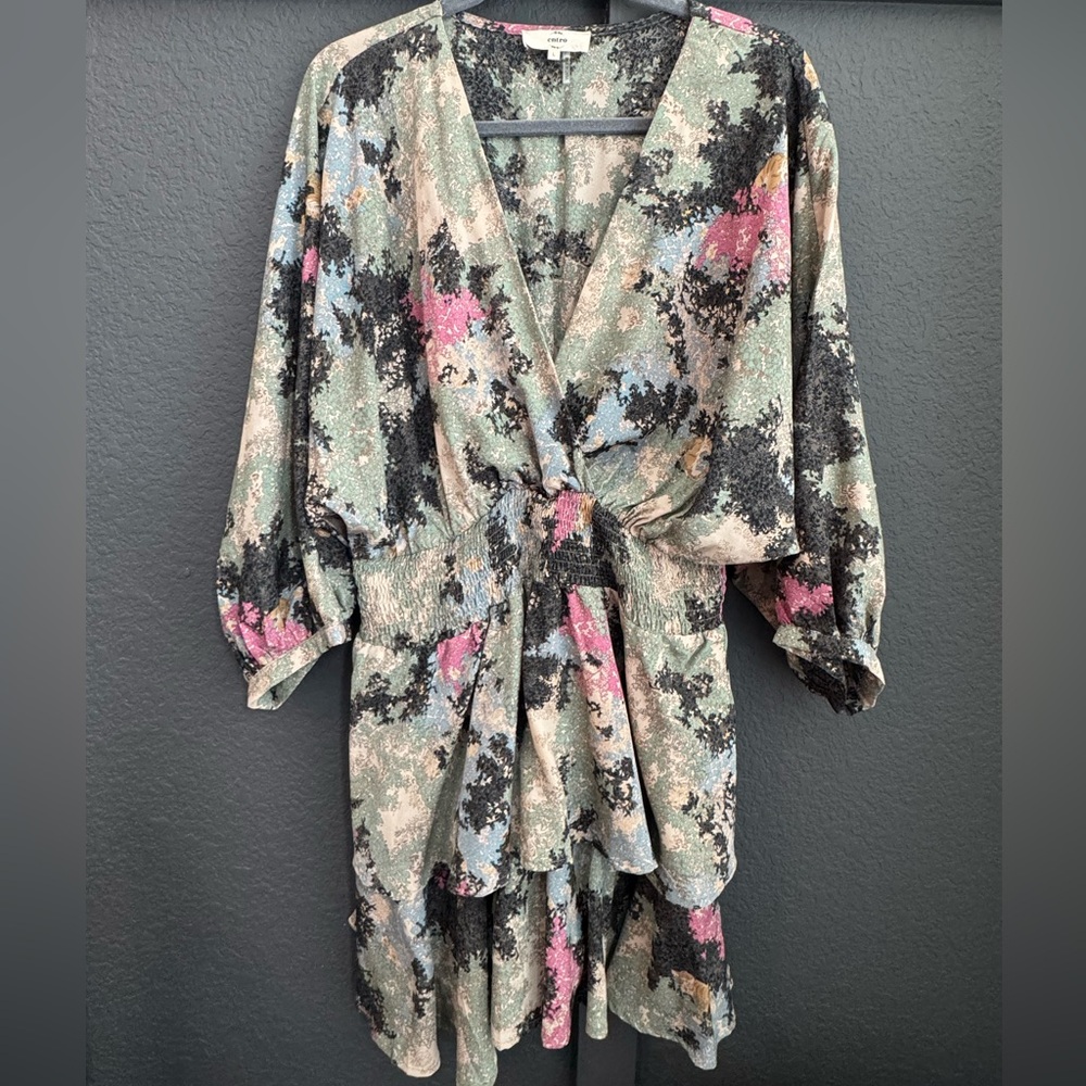 Entro smocked waist dress